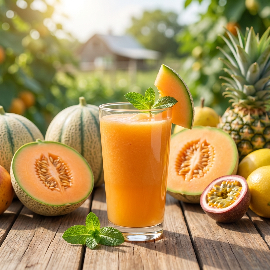 7 Công Thức Nước Ép Dưa Lưới Thơm Ngon, Giữ Dáng, Đẹp Da