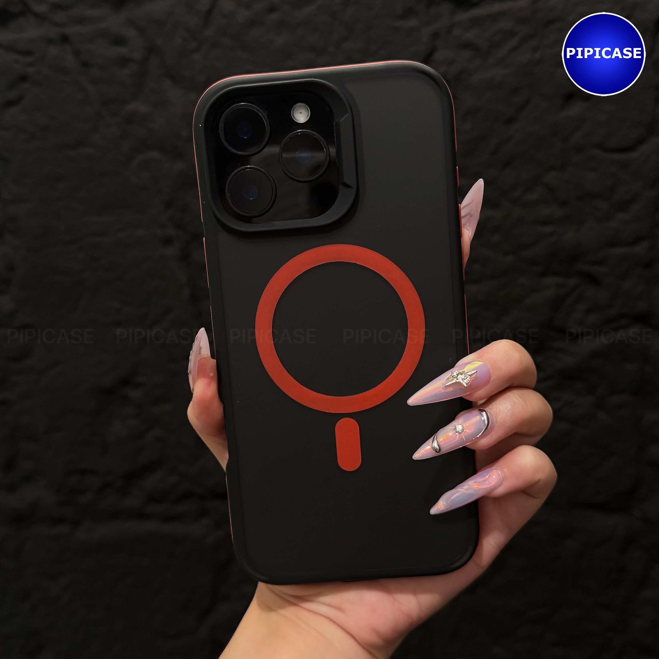 Ốp Lưng iPhone 15 Pro Max - Map - Đỏ_thumbnail_15