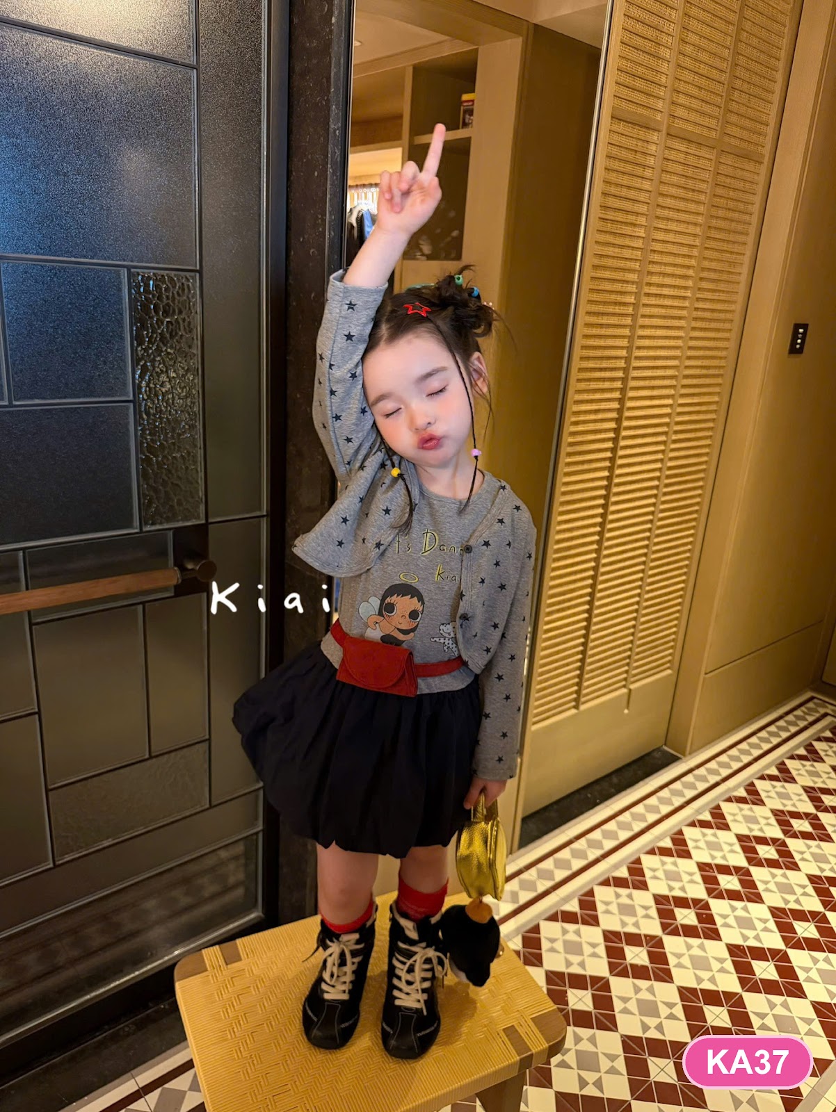 KA37 - Váy dài tay Kiai 332181 (Sz90-130)
