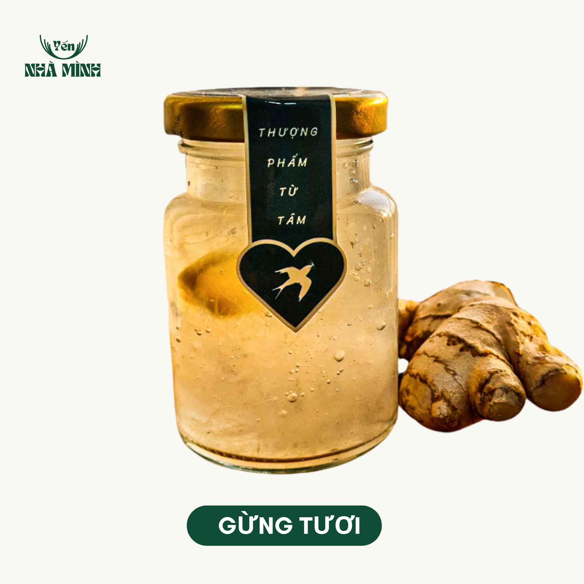 Yến Chưng Gừng Tươi – Giải Cảm, Giảm Ho, Giữ Ấm Cơ Thể