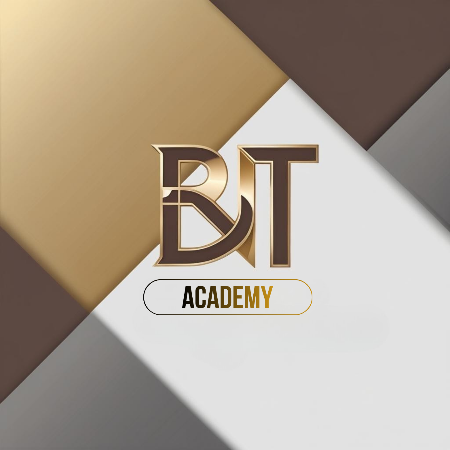 Elegant Monogram Logo for BreakNet – BNT Academy