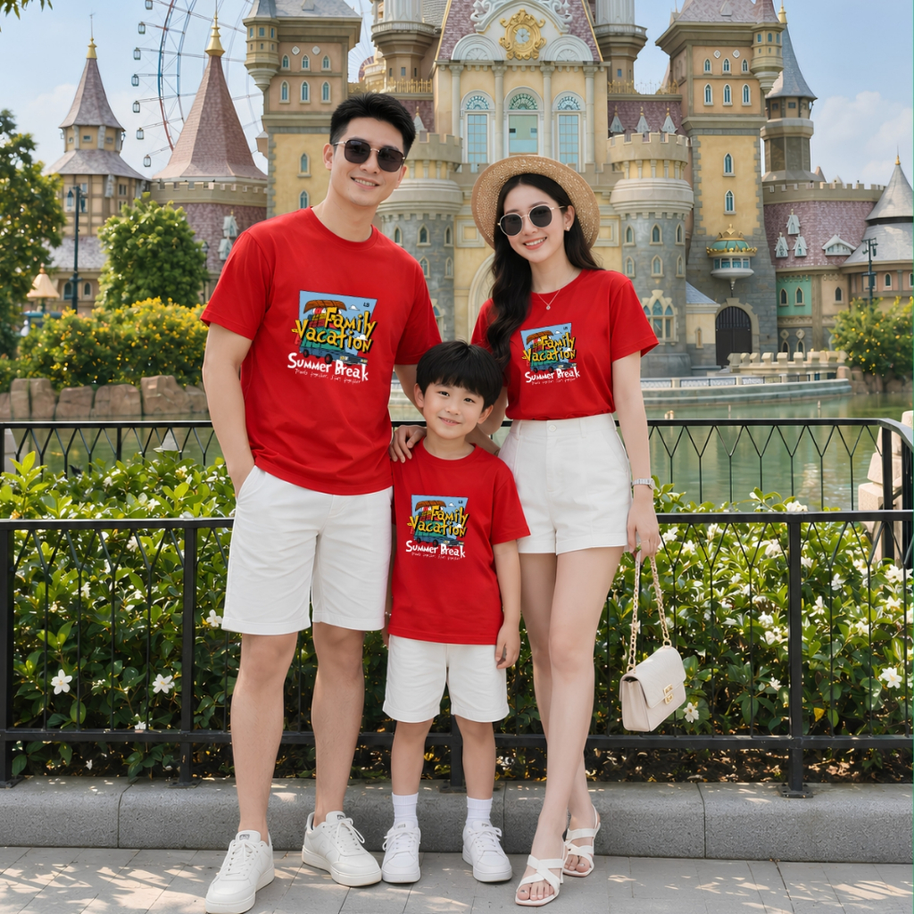 Áo phông gia đình hình Ôto Family Vacation - Loza GD005_thumbnail_3