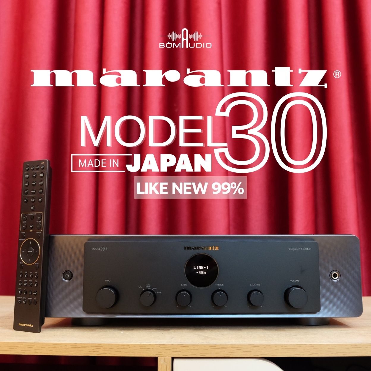 [LIKENEW 99%] Amply 2 Kênh MARANTZ MODEL 30_thumbnail_0