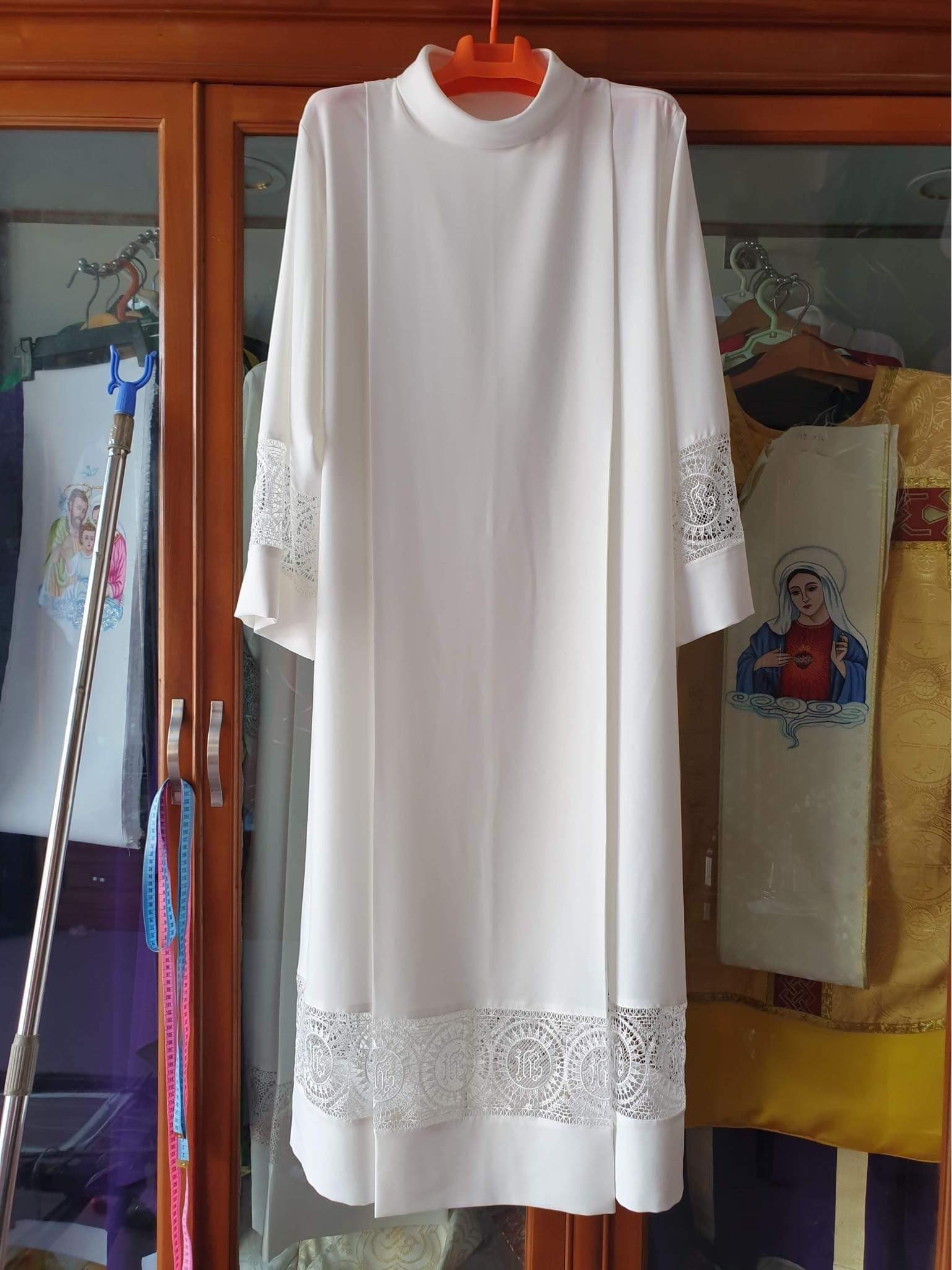 Áo alba ren cao cấp