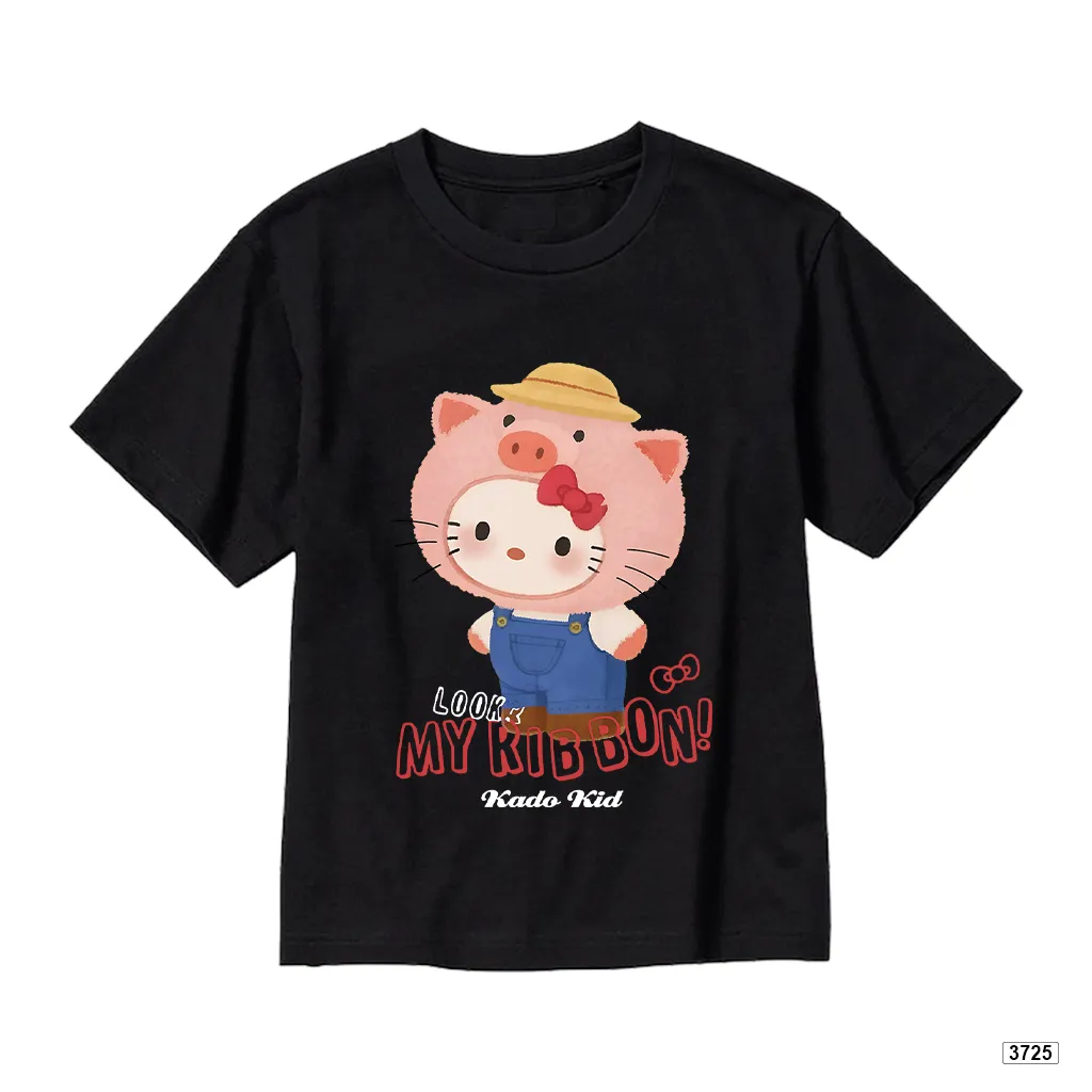 Áo thun bé gái kittie form rộng thoải mái Kado 3725_thumbnail_8