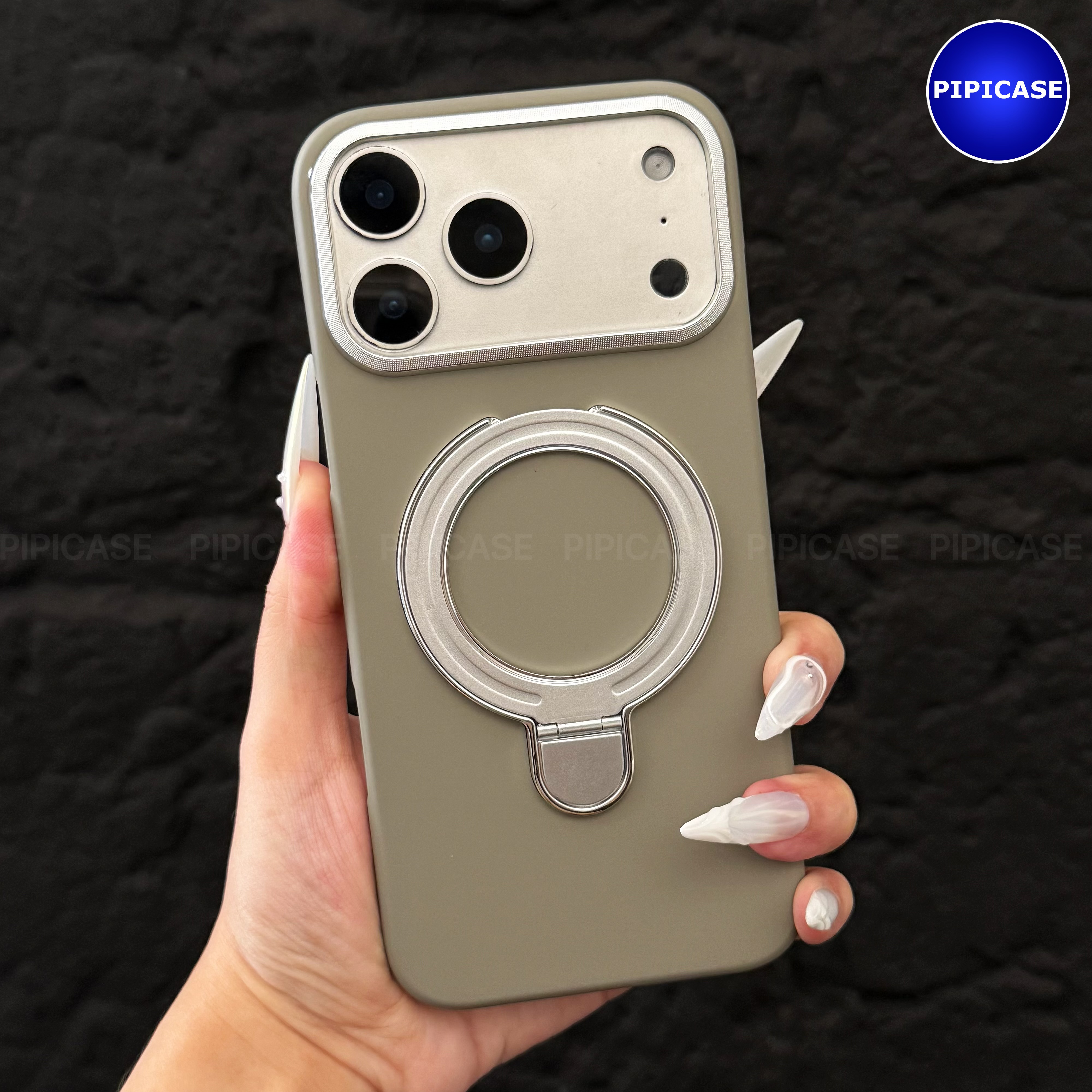 Ốp Lưng iPhone 17 Pro Max - Titan Force - Xám_thumbnail_9