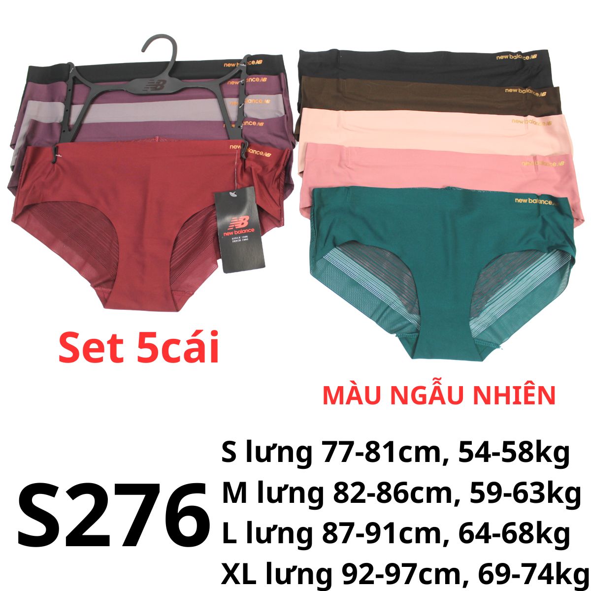 S276 - Quần chip su ( sét 5c)