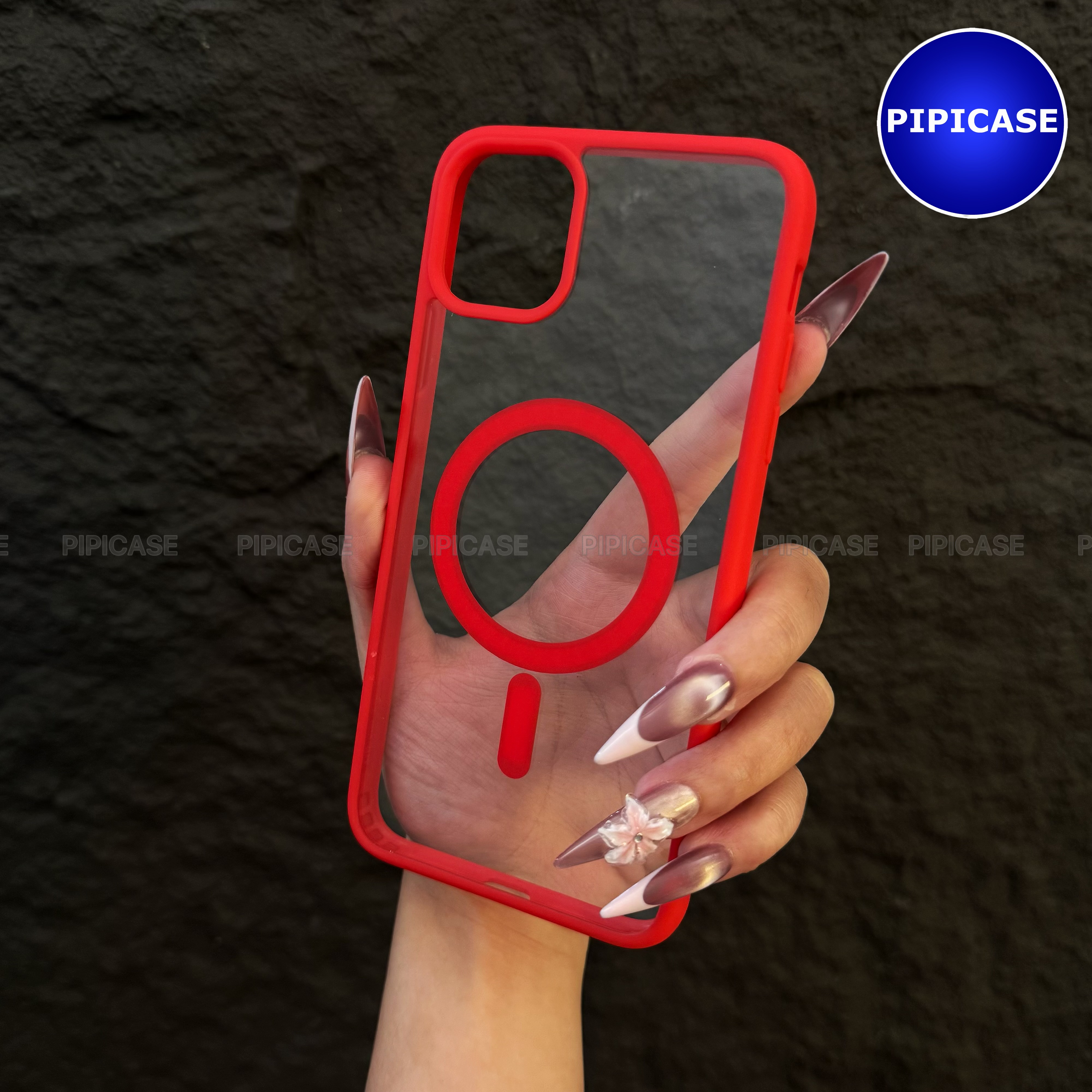 Ốp Lưng iPhone 11 Pro Max - Chic - Đỏ Tươi