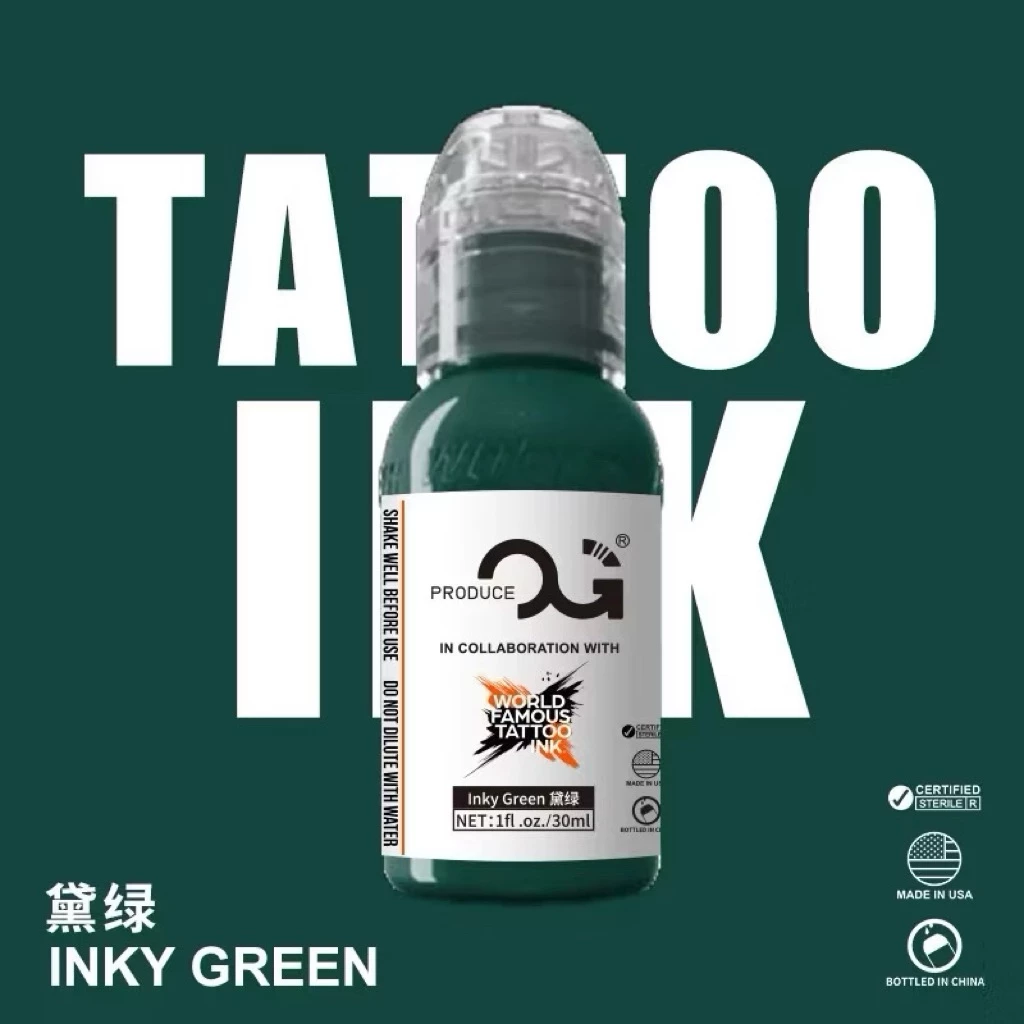 OG x World Famous Ink - Inky Green
