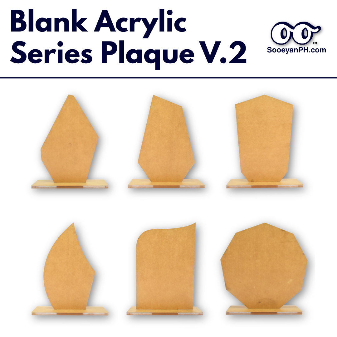 Blank Acrylic Series Plaque — V.2
