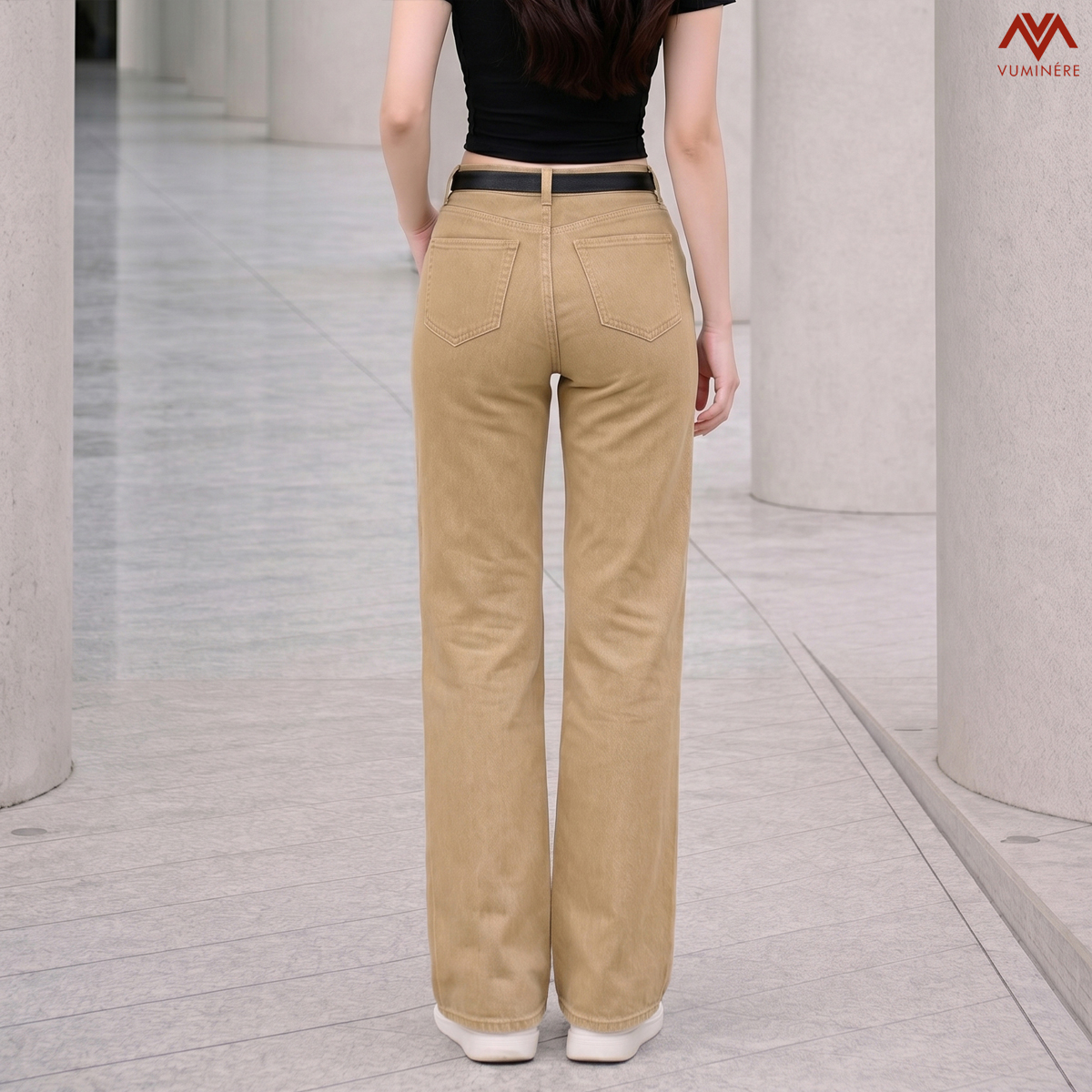 Quần Jeans nữ dáng loe nhẹ ( PG3 )_thumbnail_4