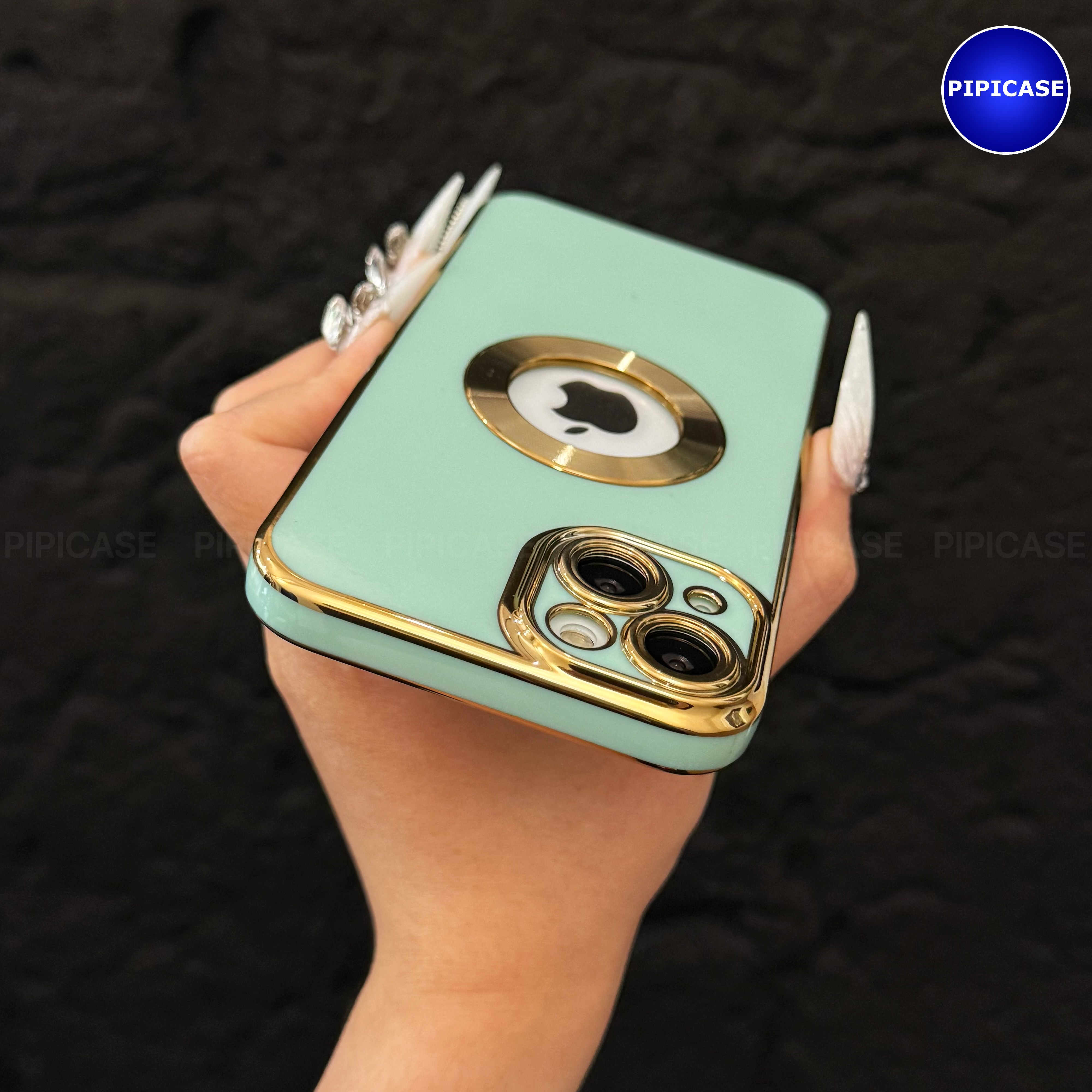 Ốp Lưng iPhone 13 - Pandora - Xanh Mint_thumbnail_7