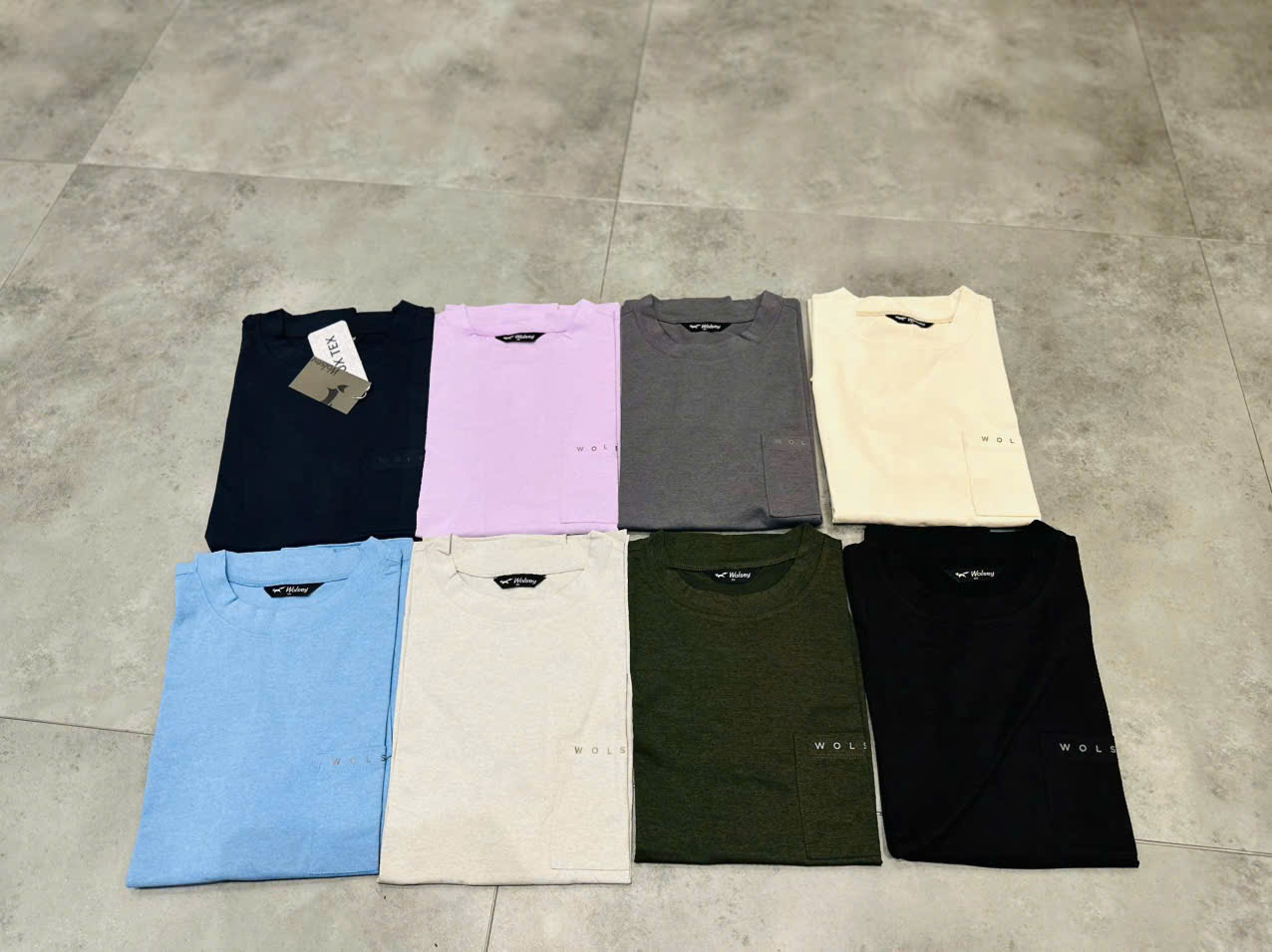 HA412 - Áo thun nam cổ tròn ( XANH )