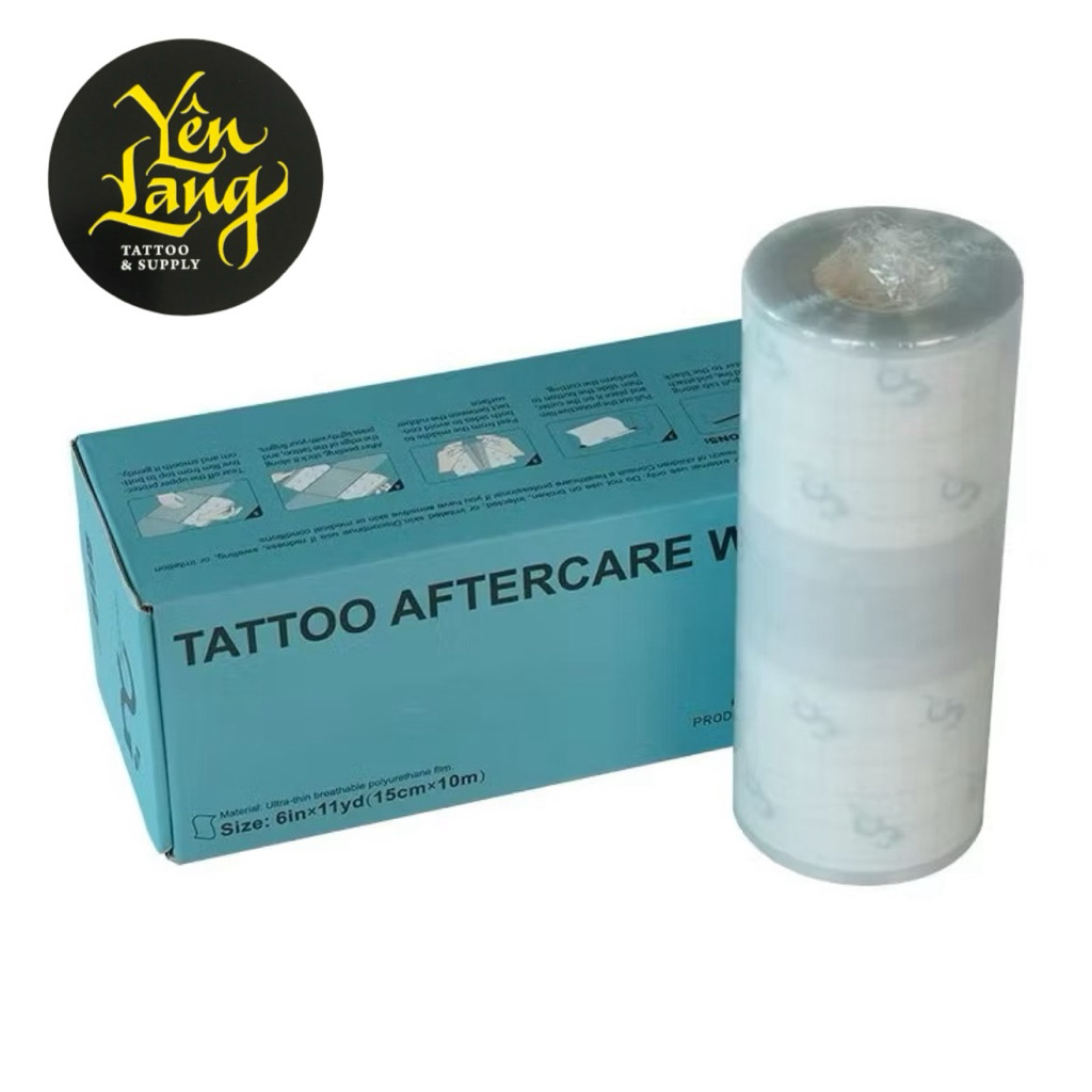 Miếng dán 72h OG (Cuộn 15x1000cm) - New - Miếng dán bảo vệ hình xăm