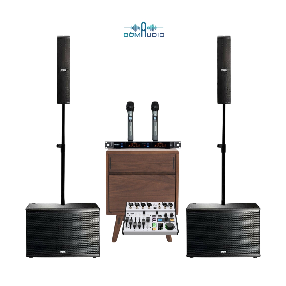 Combo Mixer BEHRINGER FLOW 8 + Micro DBACOUSTIC DB650PRO + Loa FBT VERTUS CS 1000 B409_thumbnail_1