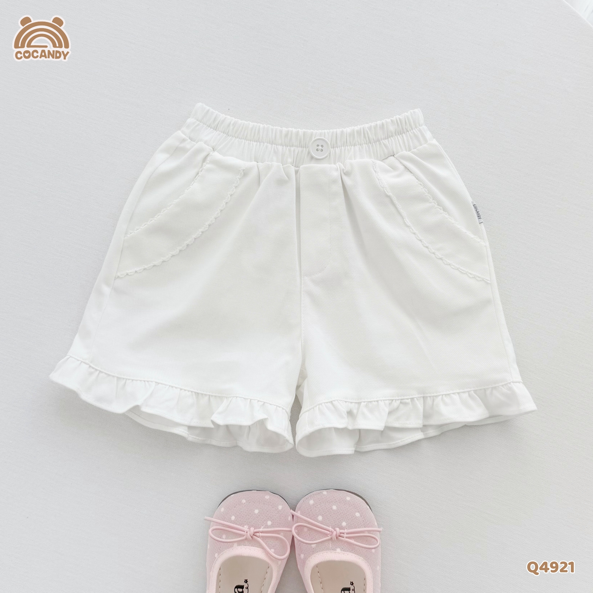 Quần cộc kaki TRẮNG gấu bèo_thumbnail_2