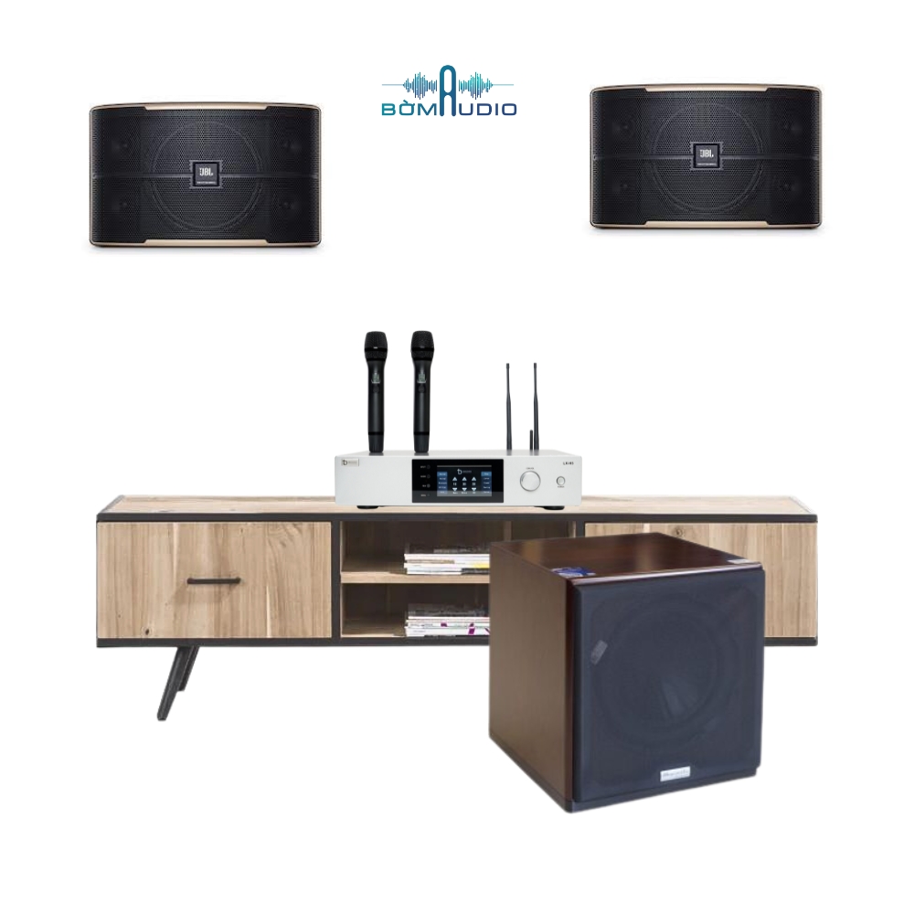 Combo Amply DBACOUSTIC LX-H5 + Loa JBL PASION 10 + Sub DBACOUSTIC KS312SA - B96_thumbnail_0