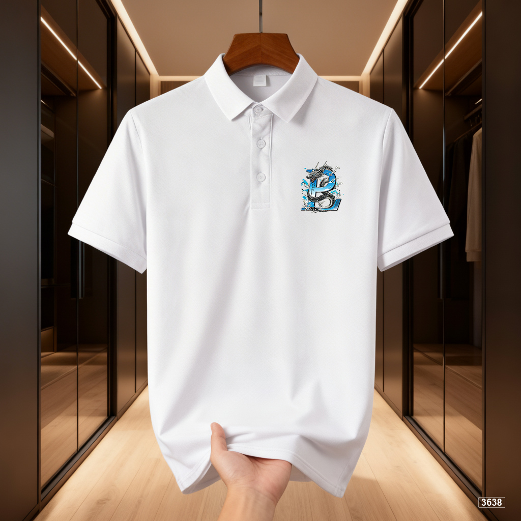 Áo polo nam chất cá sấu form vừa local brand Polux 3638