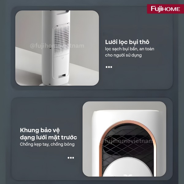 Quạt Làm Mát, Sưởi Ấm và Tạo ẩm 4 mùa Fujihome AC01_thumbnail_13
