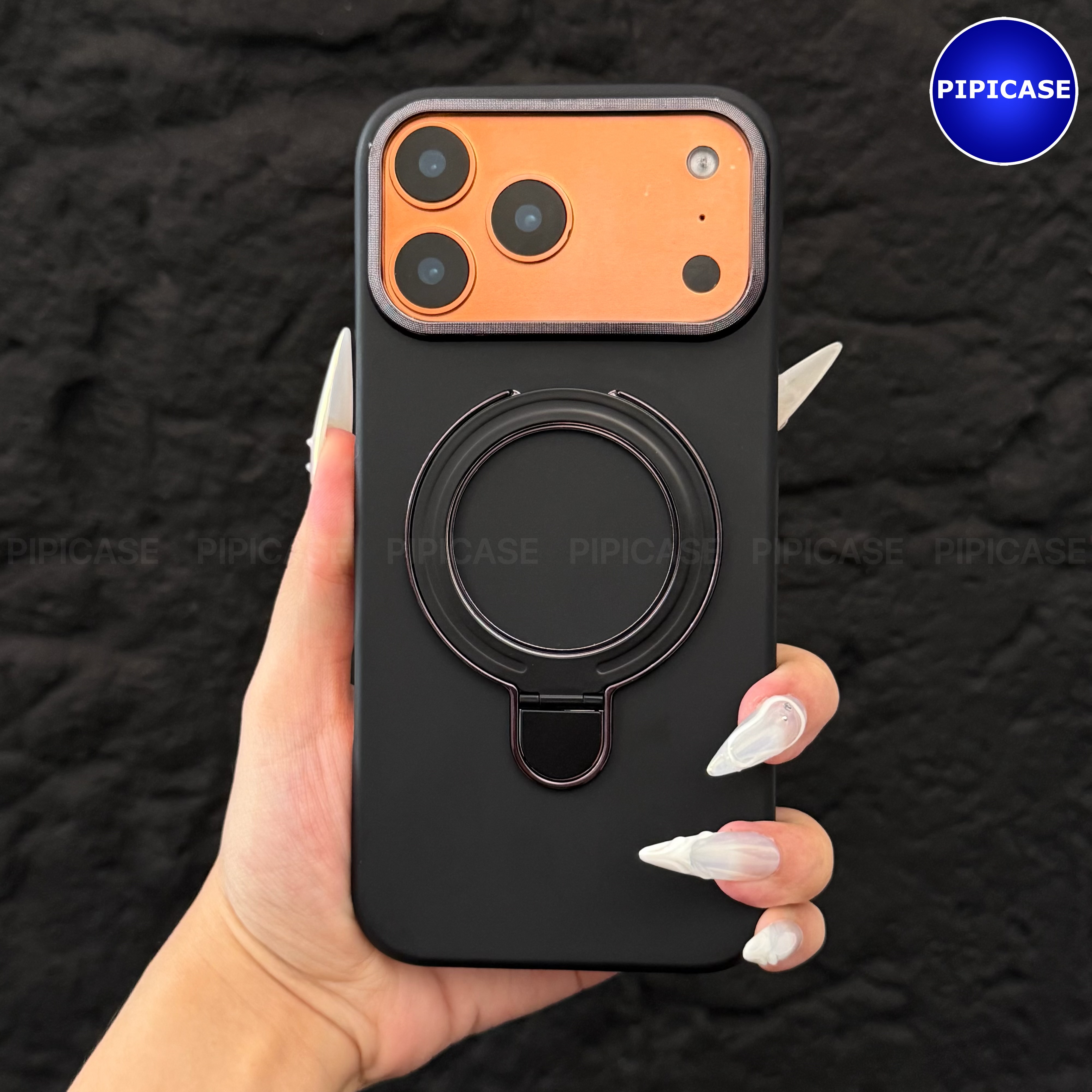 Ốp Lưng iPhone 17 Pro Max - Titan Force - Đen