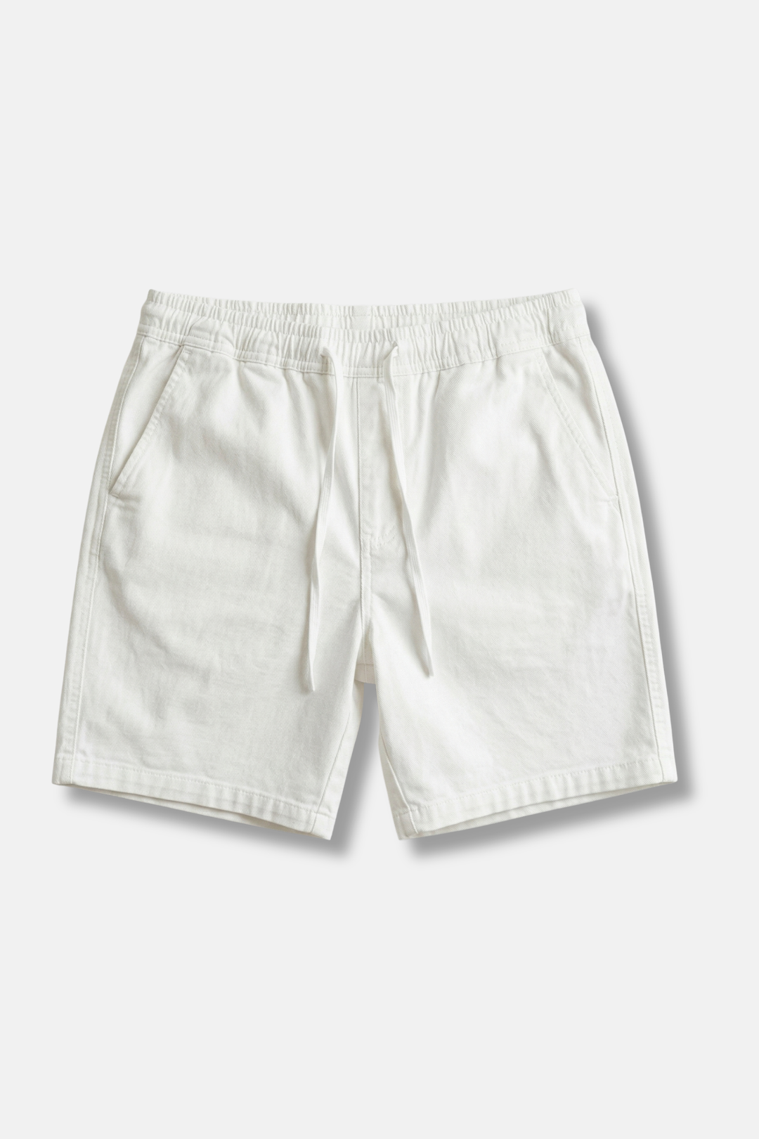 REFINED KAKI SHORT - WHITE