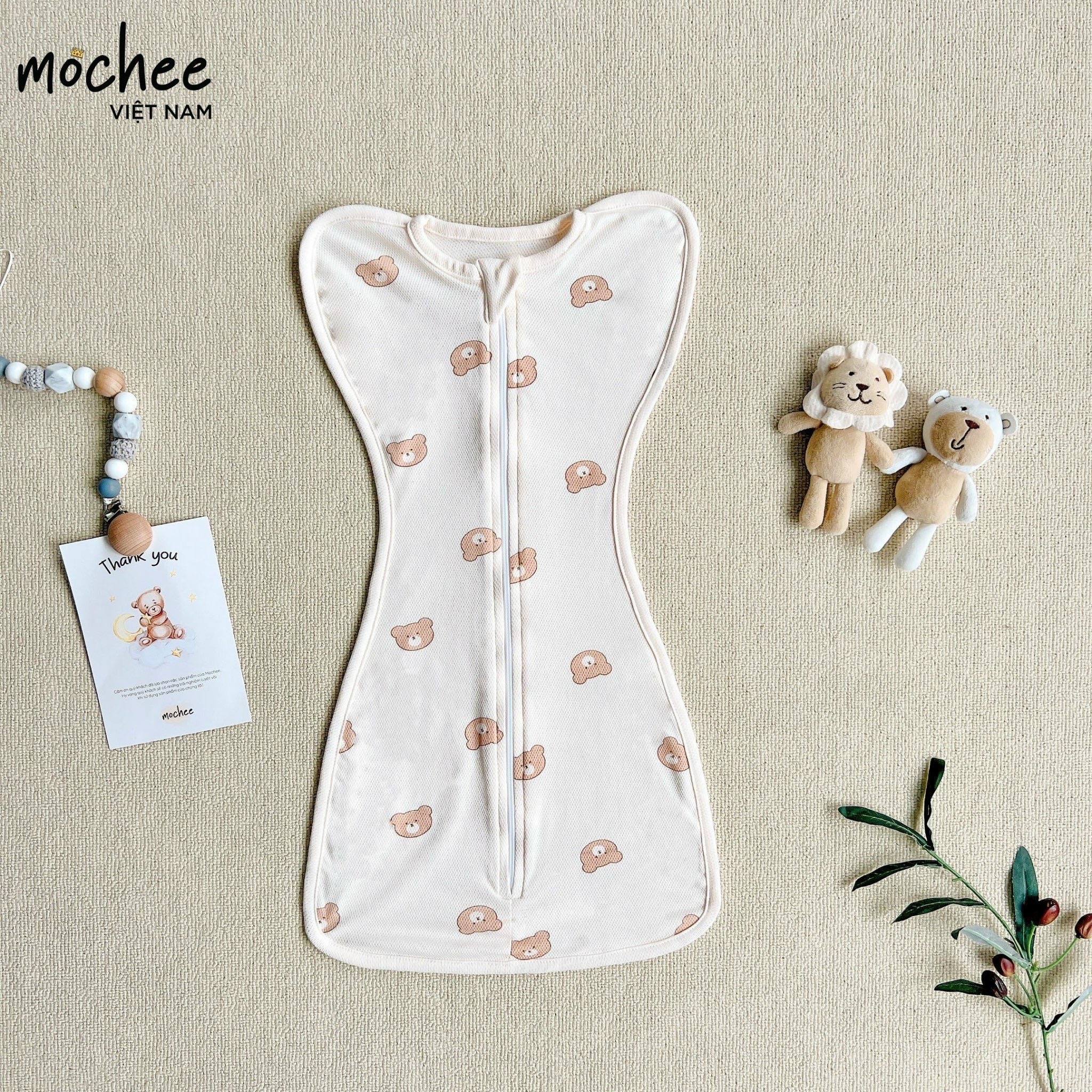 Nhộng mesh 100% cotton Mochee