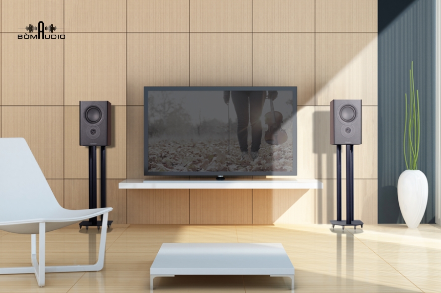 Thiết kế vị trí loa con đảo ngược