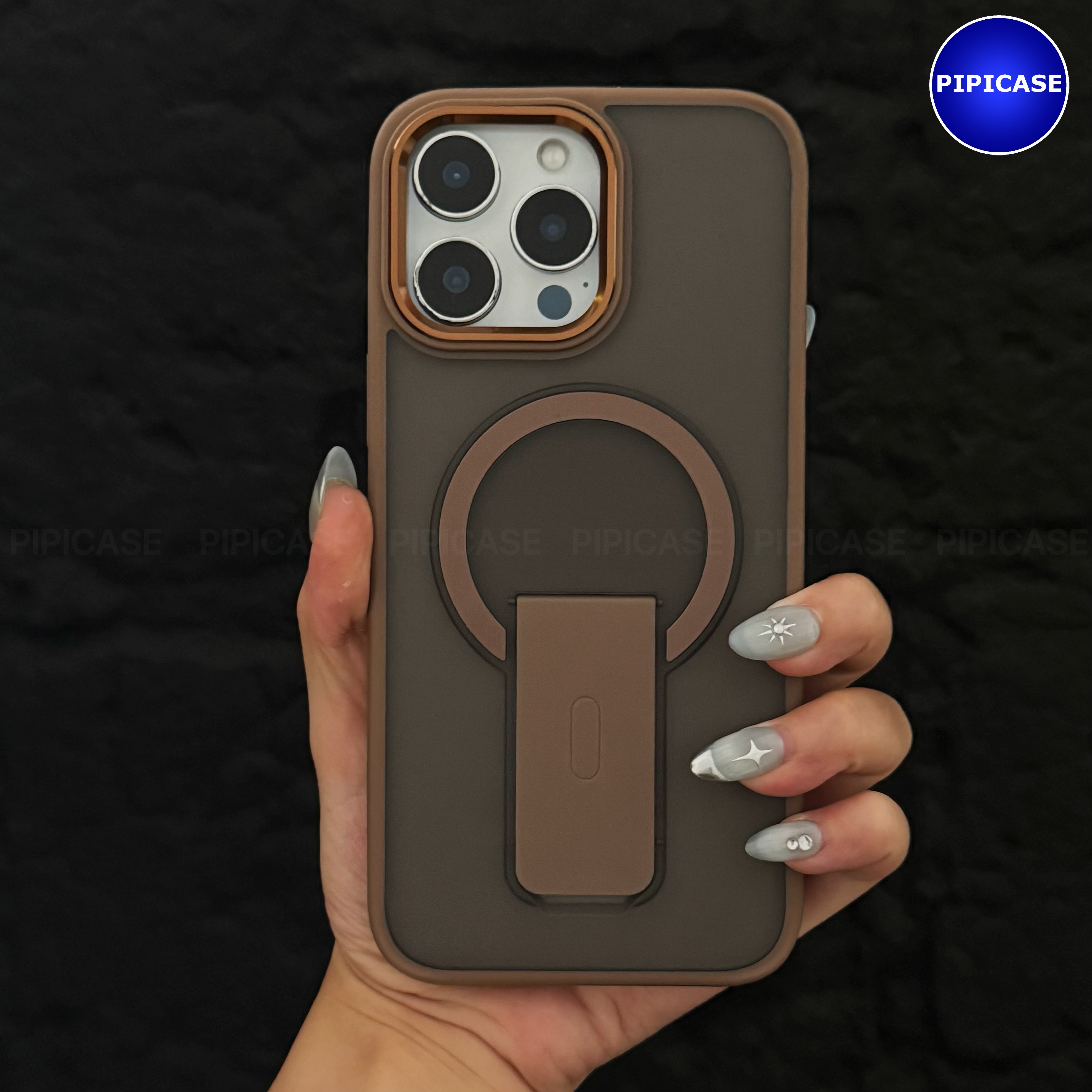 Ốp Lưng iPhone 16 Pro Max - Quin - Nâu_thumbnail_2