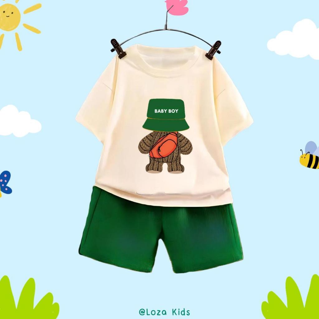 [XẢ KHO SIZE 110] Bộ đồ cho bé trai nhiều mẫu Size 110 - Quần áo bé gái  từ 15-18kg - Loza Kids XB002_thumbnail_4