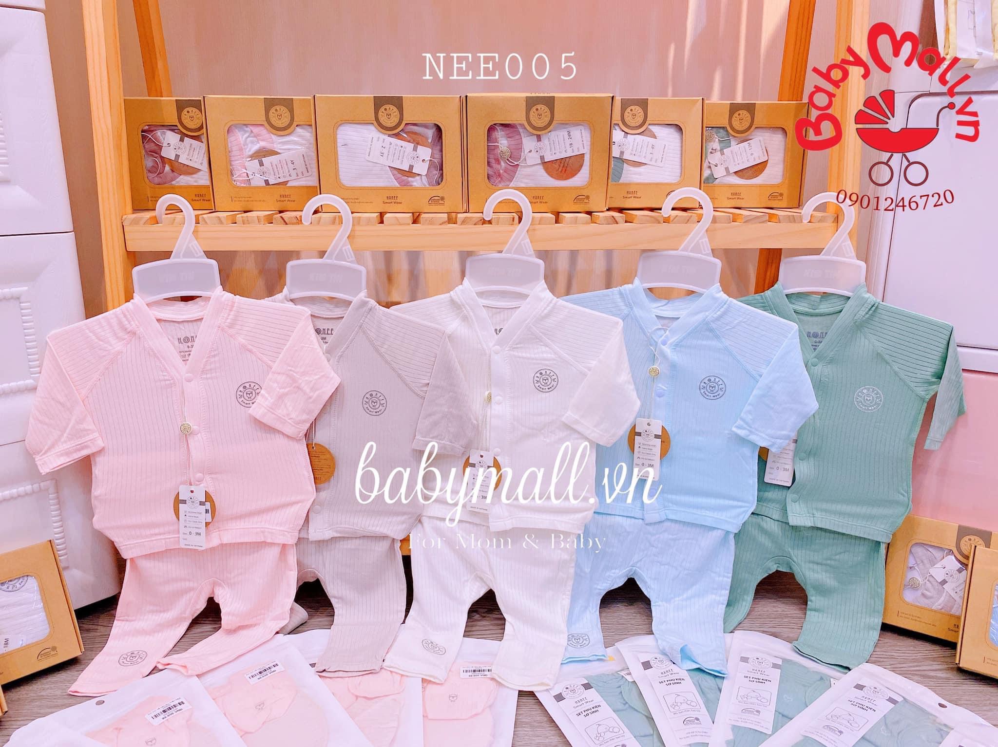 Bộ dài tay cài giữa HRNEE