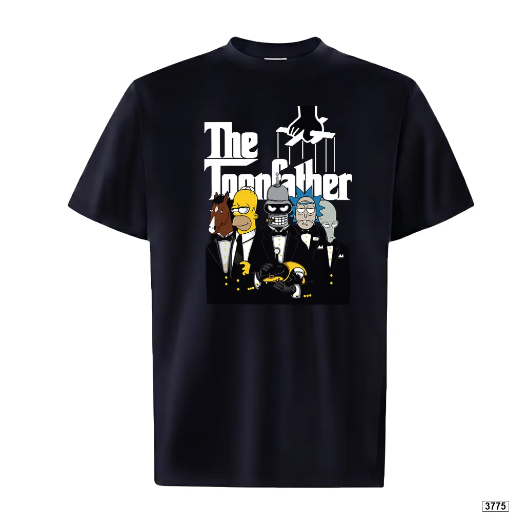 Áo thun form rộng unisex The Toonfather trẻ trung năng động chất thoáng mát TeePrint 3775_thumbnail_11