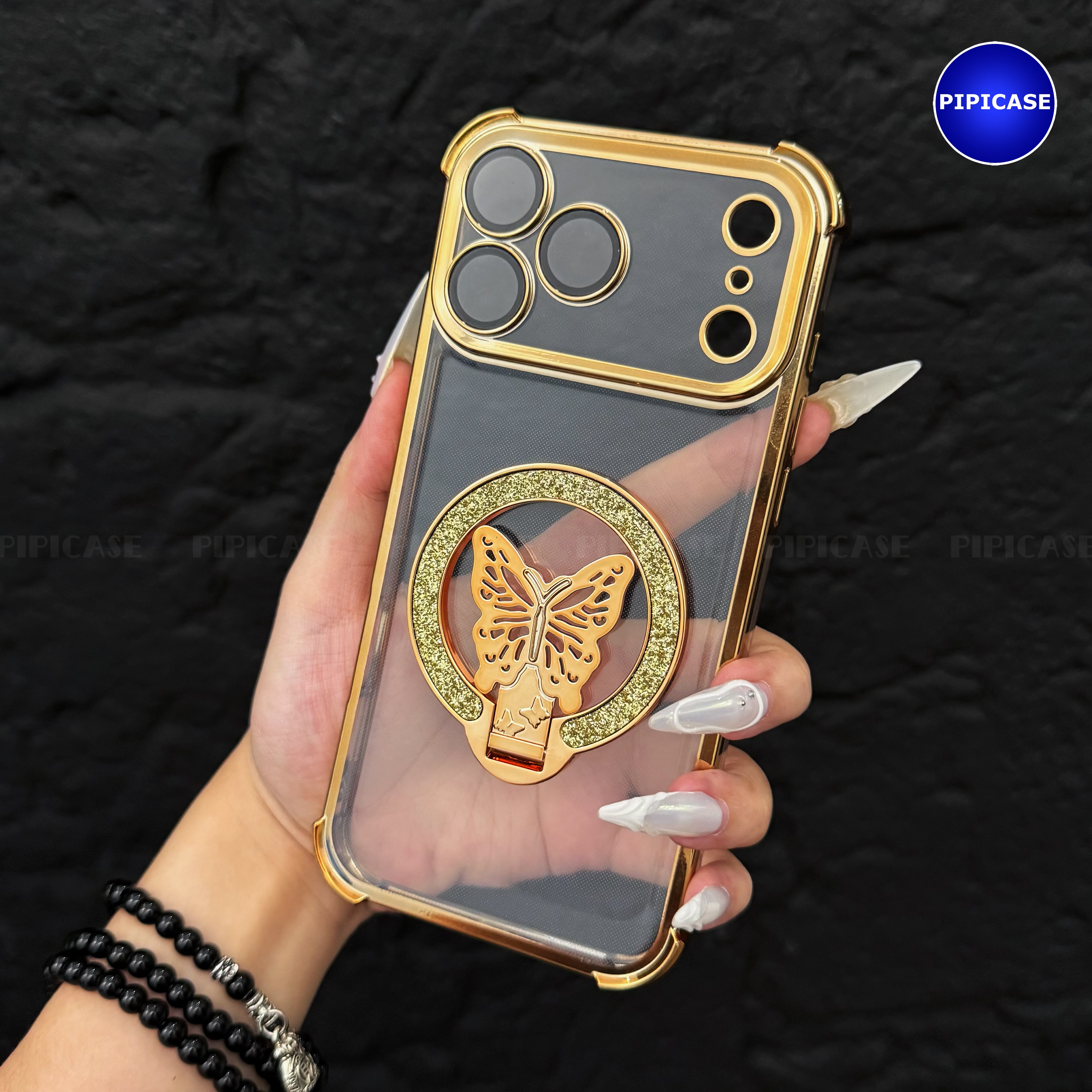 Ốp Lưng iPhone 17 Pro Max - MO - Vàng
