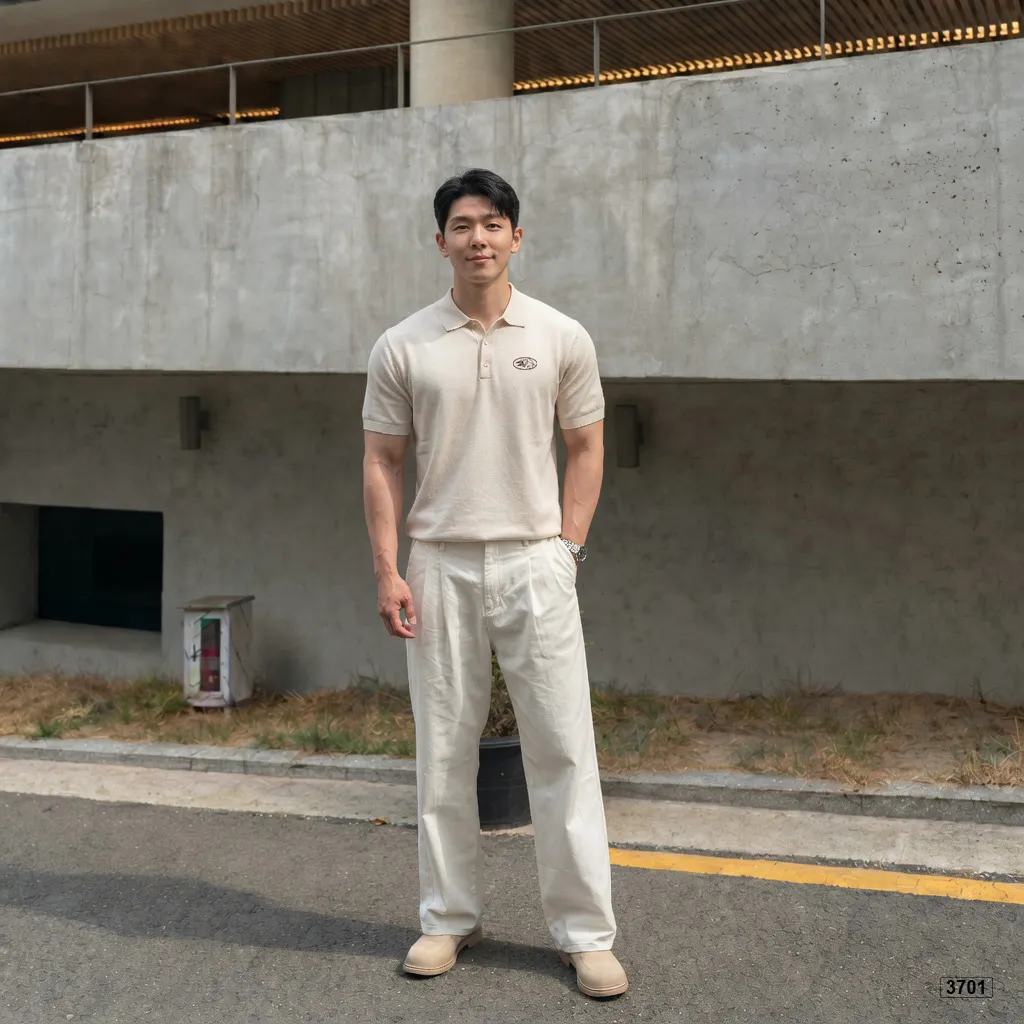 Áo polo nam chất cá sấu phong cách cổ điển Polux 3701_thumbnail_3