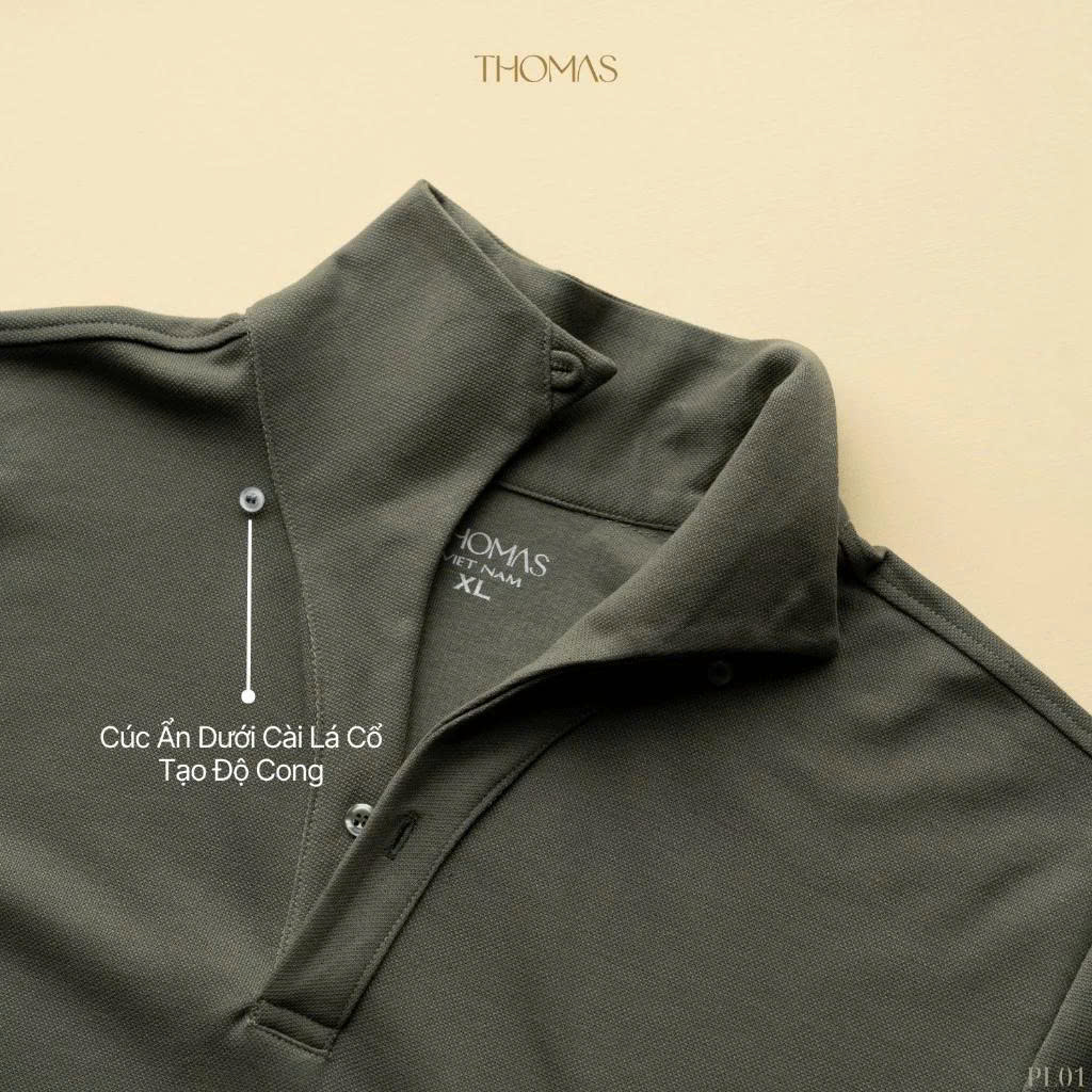 Áo Polo Cổ Nhạn Carlos Vải CVC Mắt Chim Form Regular_thumbnail_9