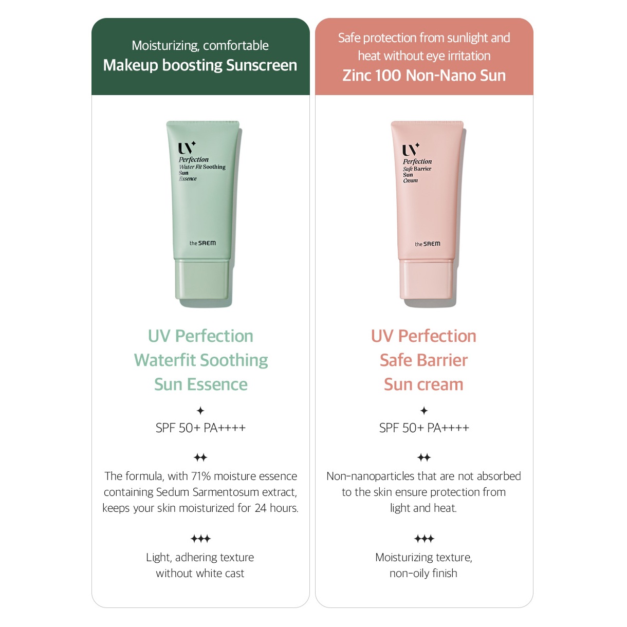 [THE SAEM] Set 2 kem chống nắng The Saem UV Perfection 50ml_thumbnail_1