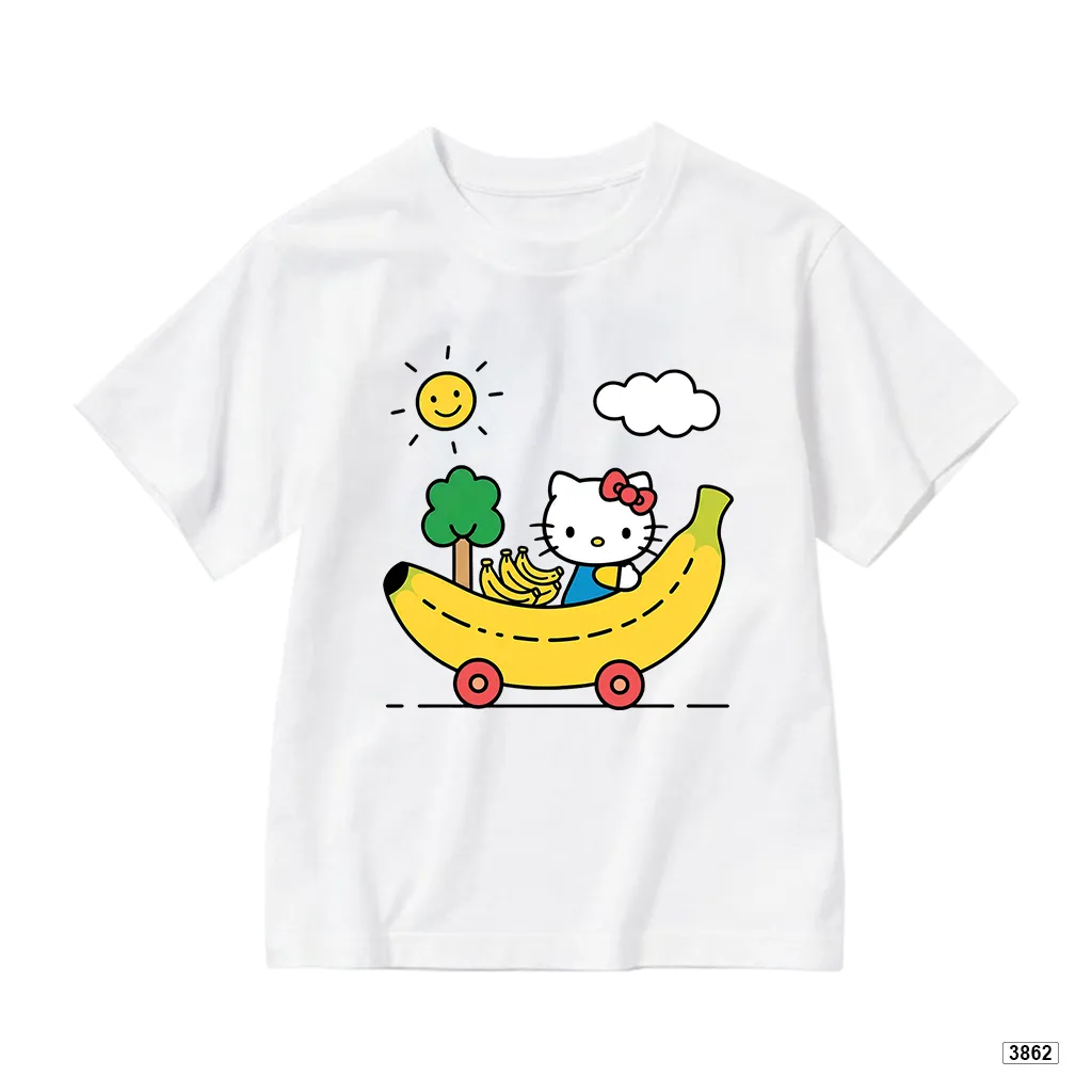 Áo thun bé gái form rộng Kittie Banana Kado 3862_thumbnail_7