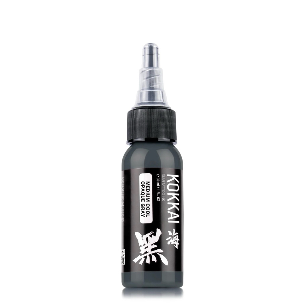 Cool Opaque Gray Set (1/2oz) - Kokkai Sumi Ink_thumbnail_3
