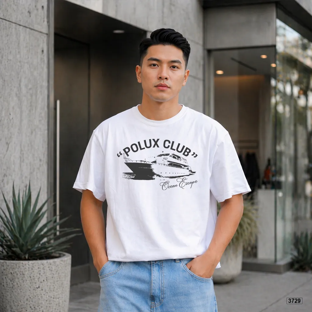 Áo thun form rộng unisex phong cách đường phố Polux Club 3729_thumbnail_6