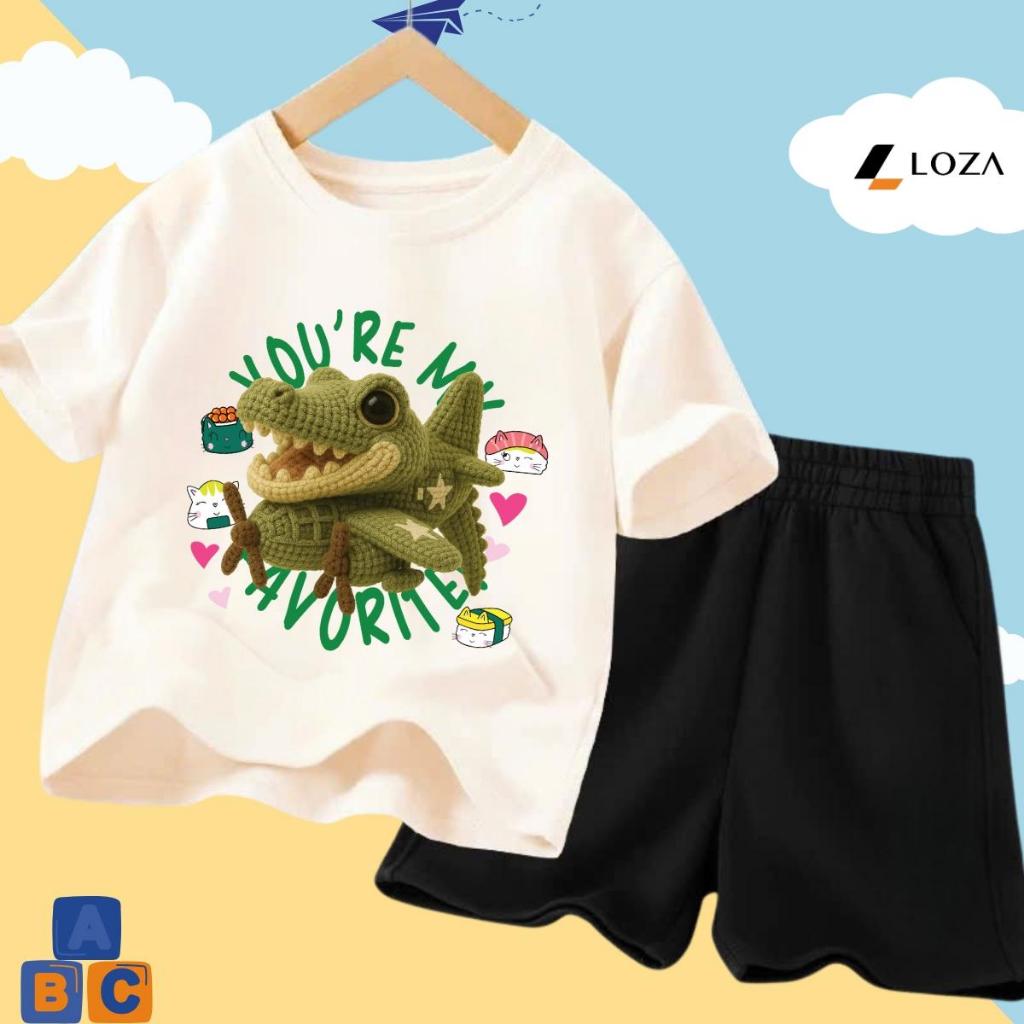 [XẢ KHO SIZE150] Bộ đồ cho bé trai nhiều mẫu - Quần áo bé trai  từ 30-35kg - Loza Kids XB011_thumbnail_14
