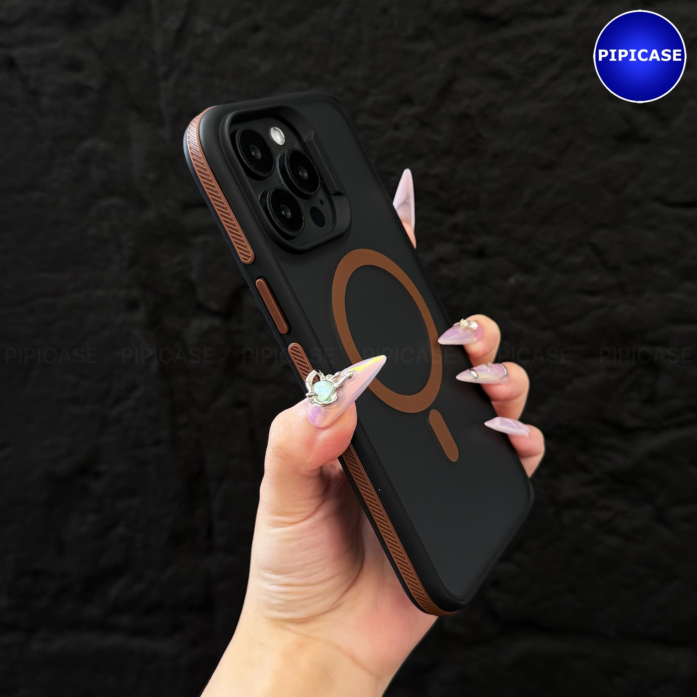 Ốp Lưng iPhone 15 Pro Max - Map - Nâu_thumbnail_17