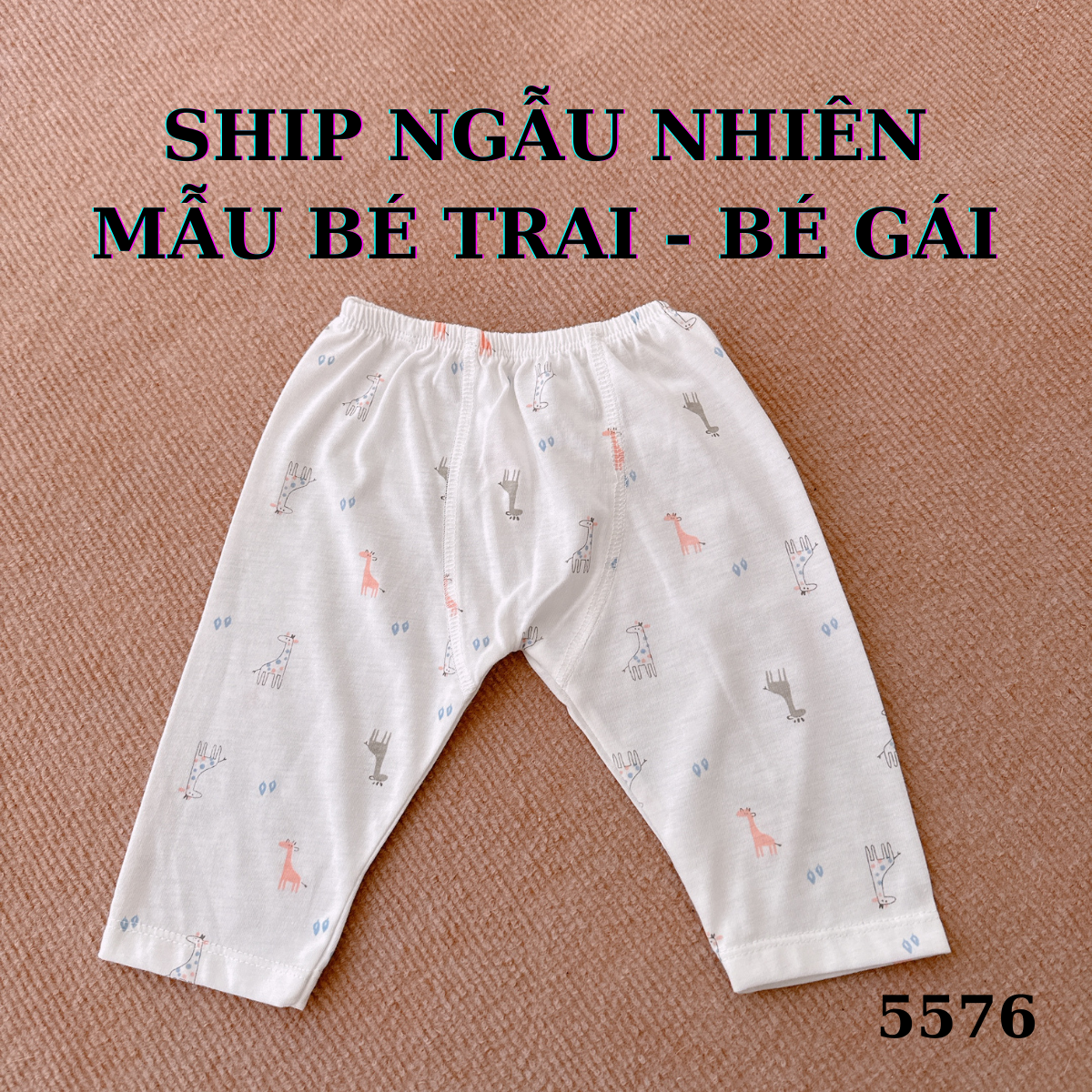 Quần dài hoạ tiết cuncon