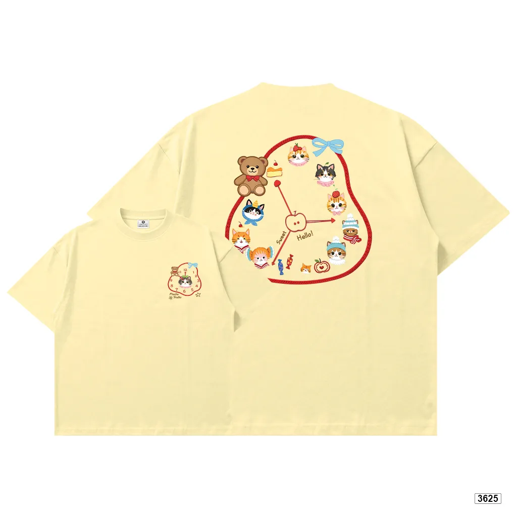 Áo thun nữ form boxy thiết kế hoạt hình thú cưng đáng yêu Miucho 3625_thumbnail_8