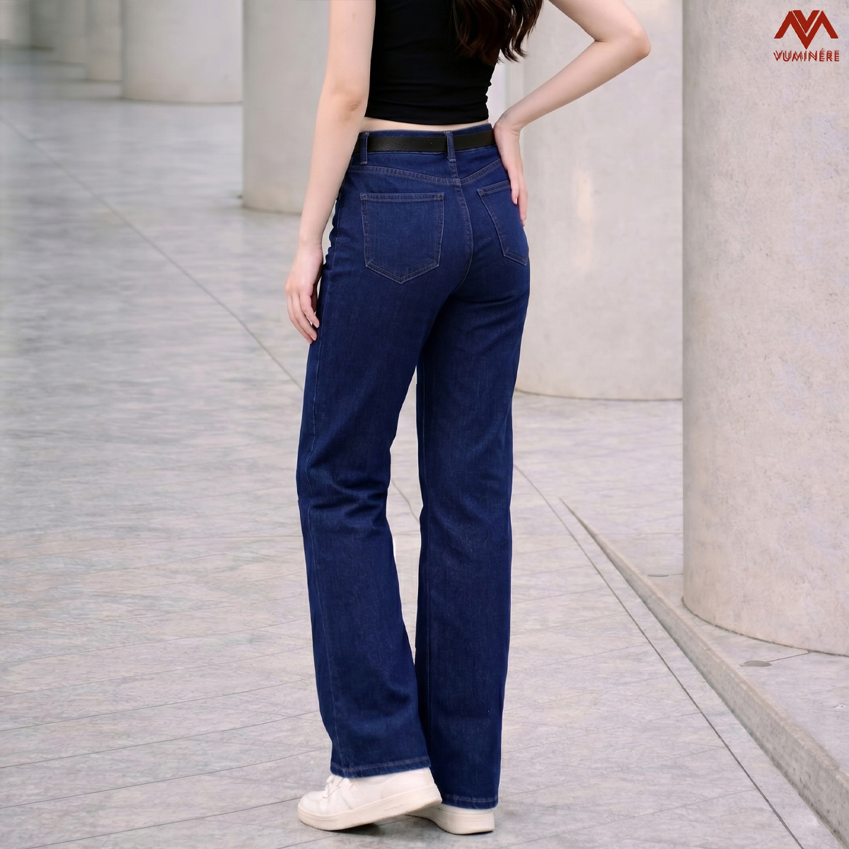 Quần Jeans nữ dáng loe nhẹ ( PG )_thumbnail_4