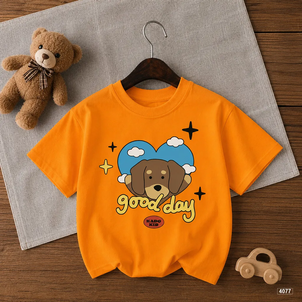 Áo thun bé trai bé gái Cún Poppy Kado 4077_thumbnail_6