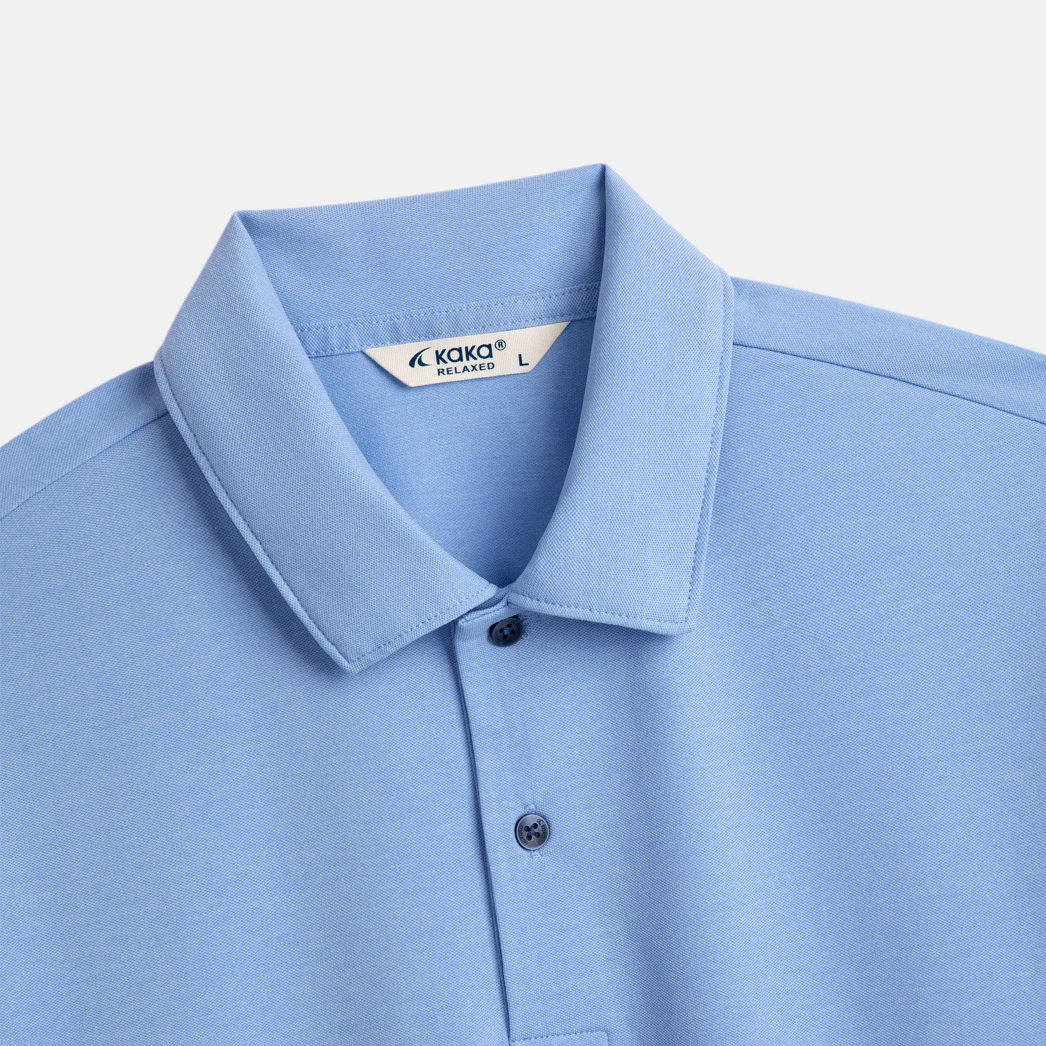 Áo Thun Polo Nam Trơn T52 - Vải Cotton - Form Relaxed_thumbnail_6
