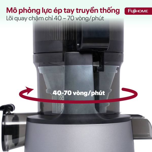 Máy ép chậm nguyên quả Fujihome SJ50C_thumbnail_4