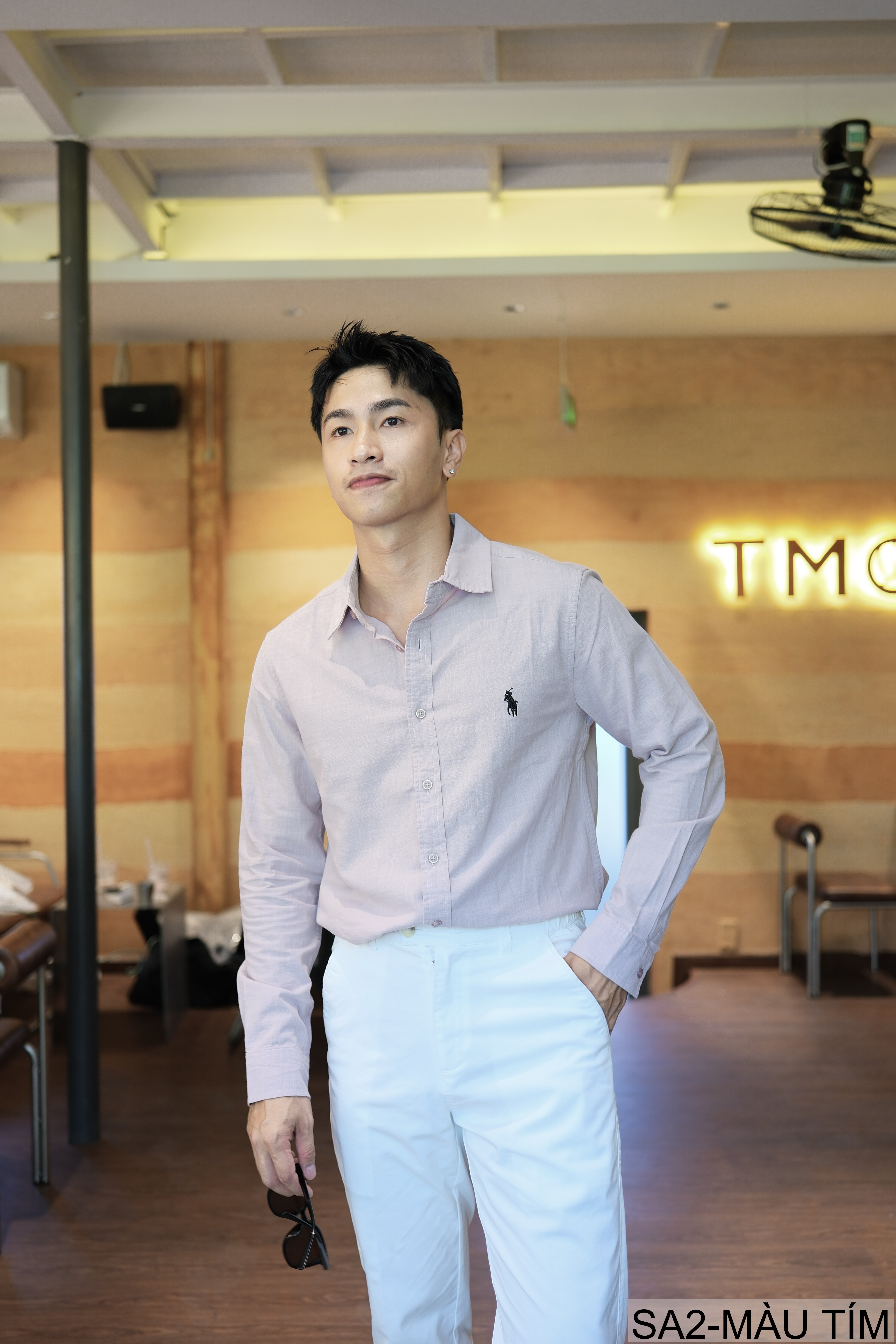 SA2 - Áo sơ mi nam dài tay thêu logo nhỏ, chất cotton mềm mại, dáng rộng thoải mái, phong cách Nhật Bản_thumbnail_29