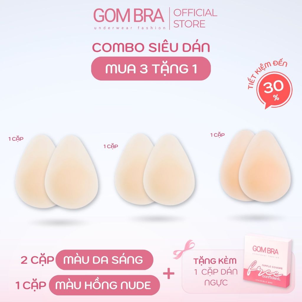 Miếng dán ngực silicone giọt nước JR-007_thumbnail_2