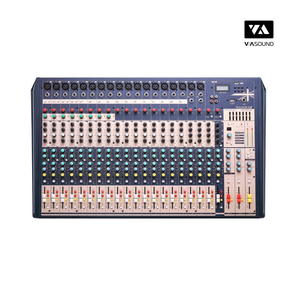 Bàn Mixer SOUNDCRAFT NANO M24