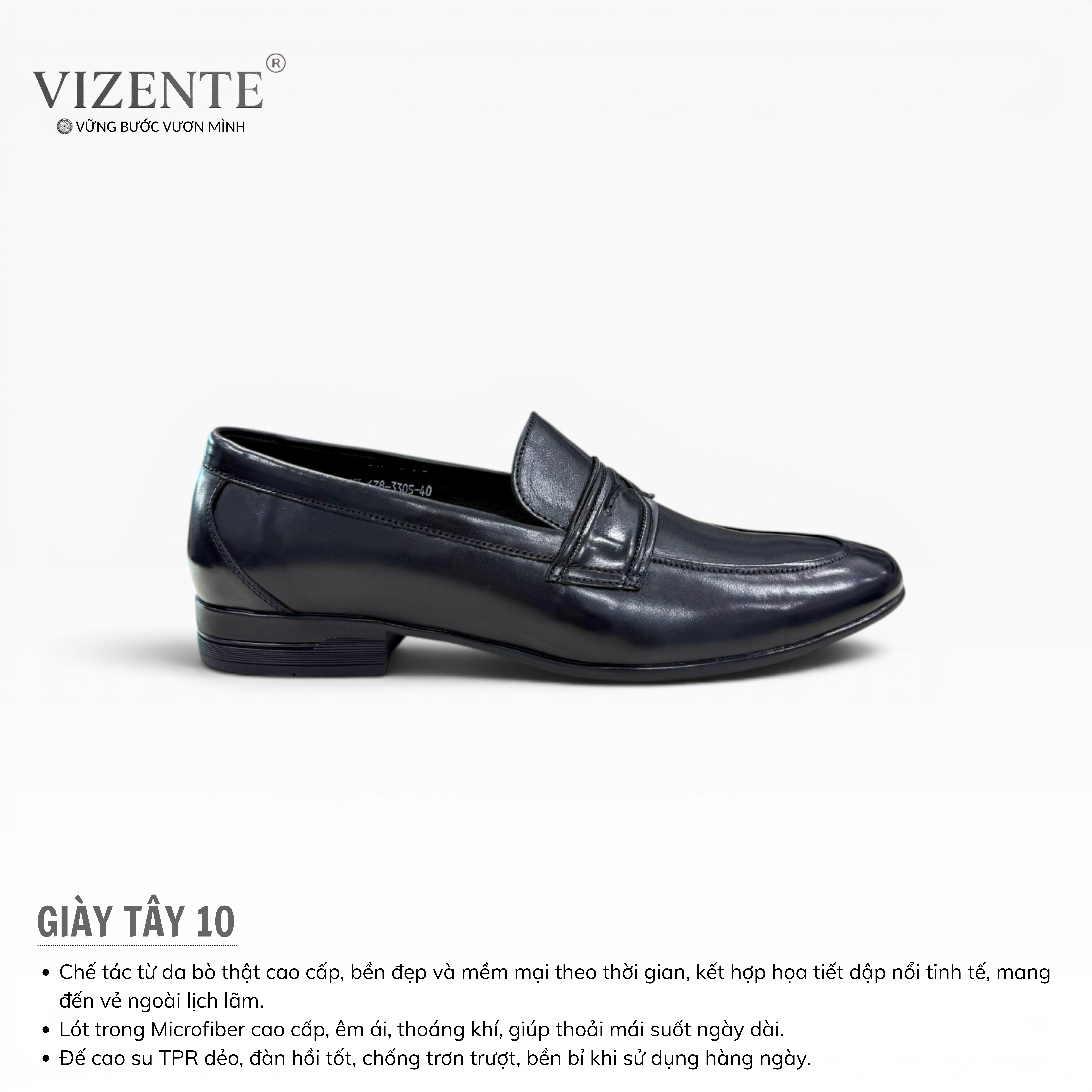 Giày Tây Nam Vizente 12